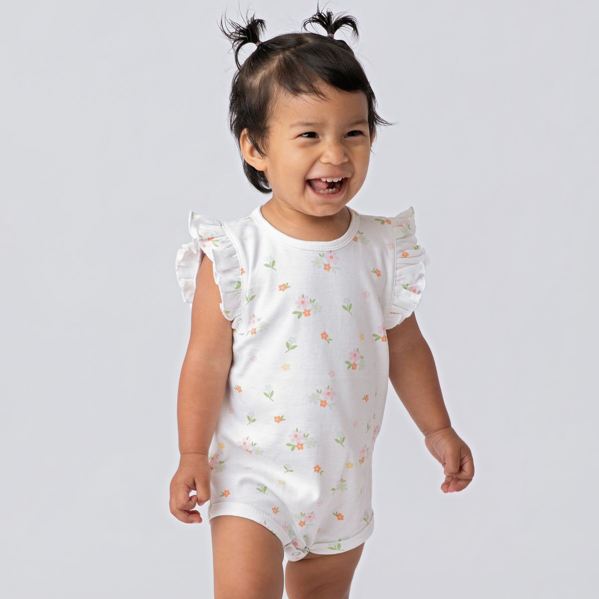 Ruffle Romper Two Piece Set